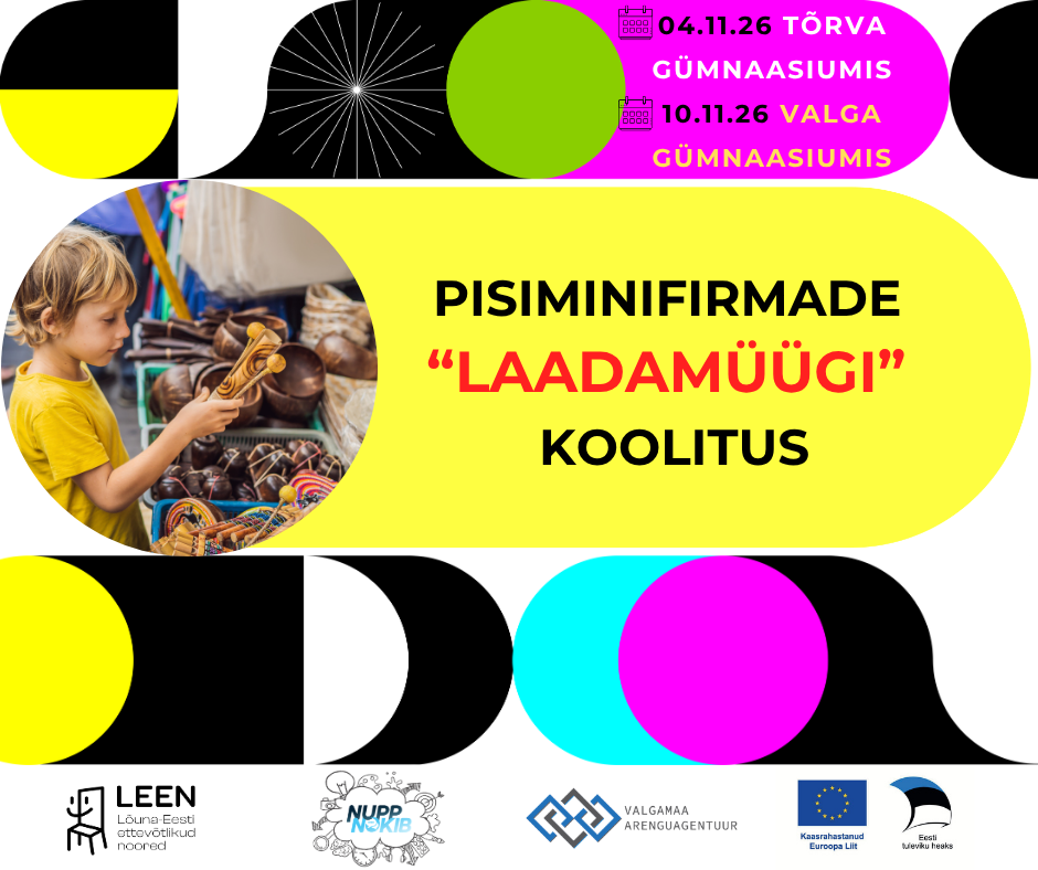 Pisiminifirmade "LAADAMÜÜGI" koolitus