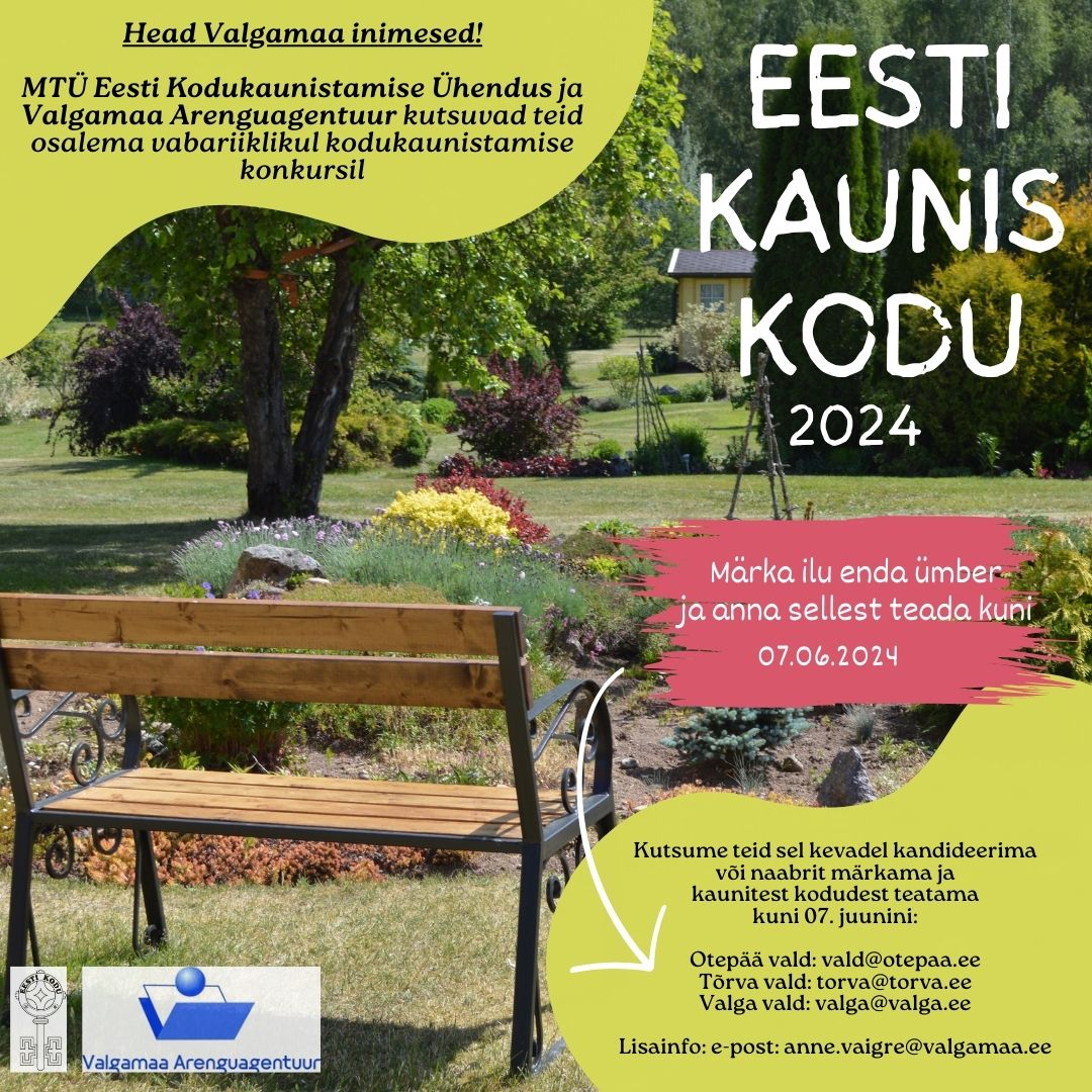 <strong>Kodukaunistamise konkurss &bdquo;Eesti kaunis kodu 2024&ldquo;</strong>
