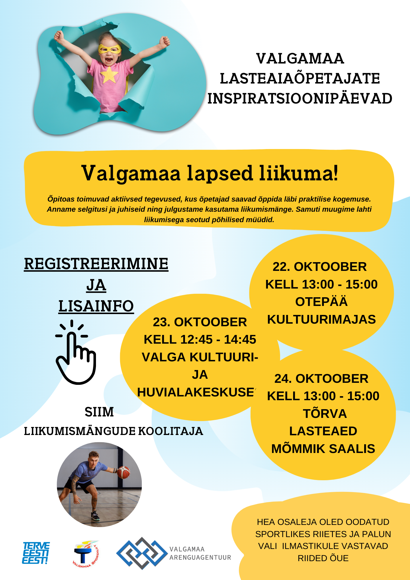 Valgamaa lasteia&otilde;petajate inspiratsioonip&auml;evad