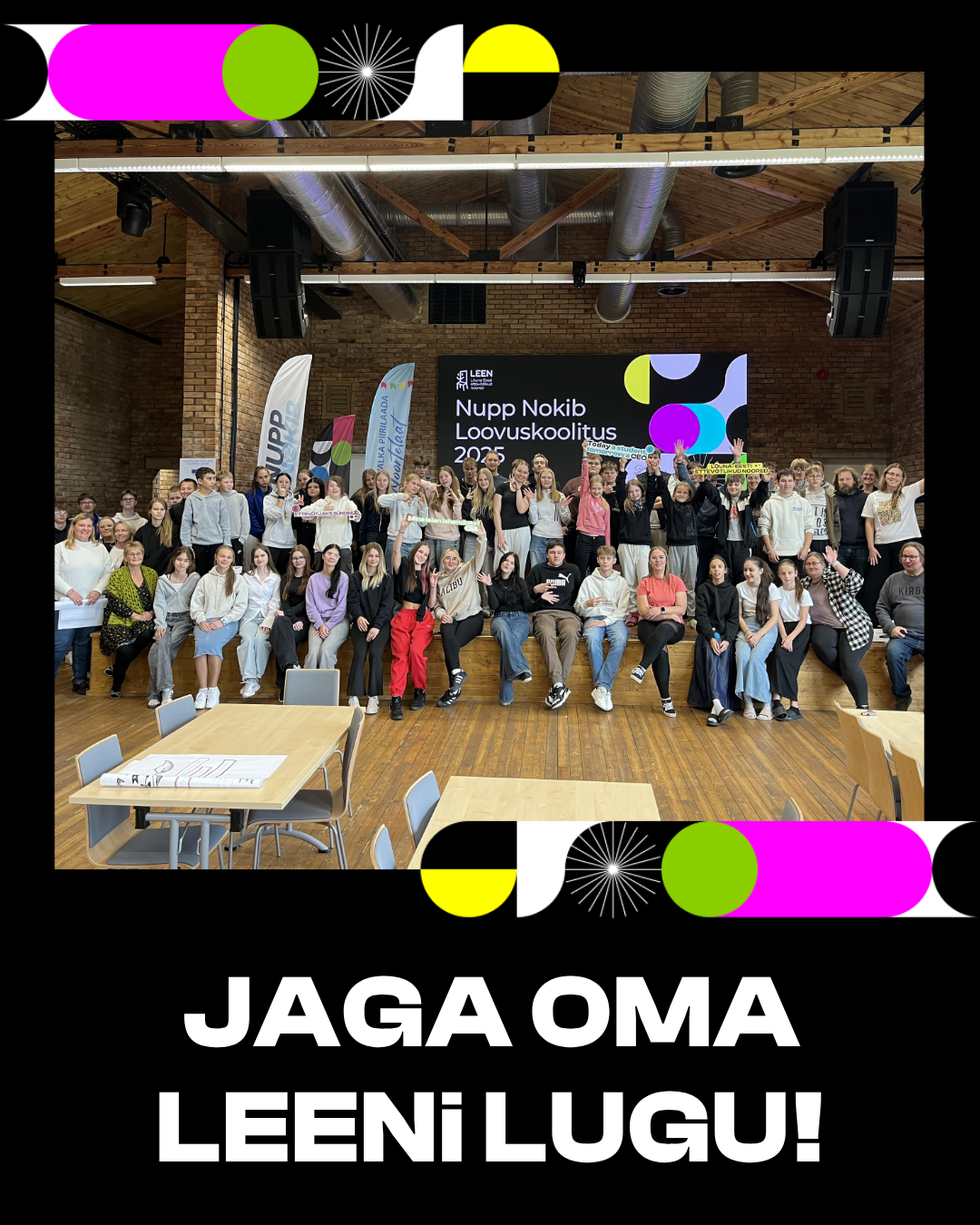 Jaga meiega oma LEENi lugu!